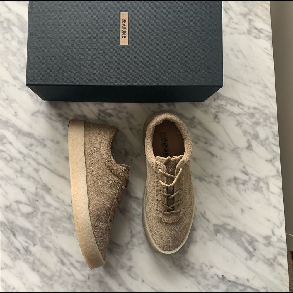 Yeezy Season 6 Crepe Sole Sneaker - Picture 2 of 6